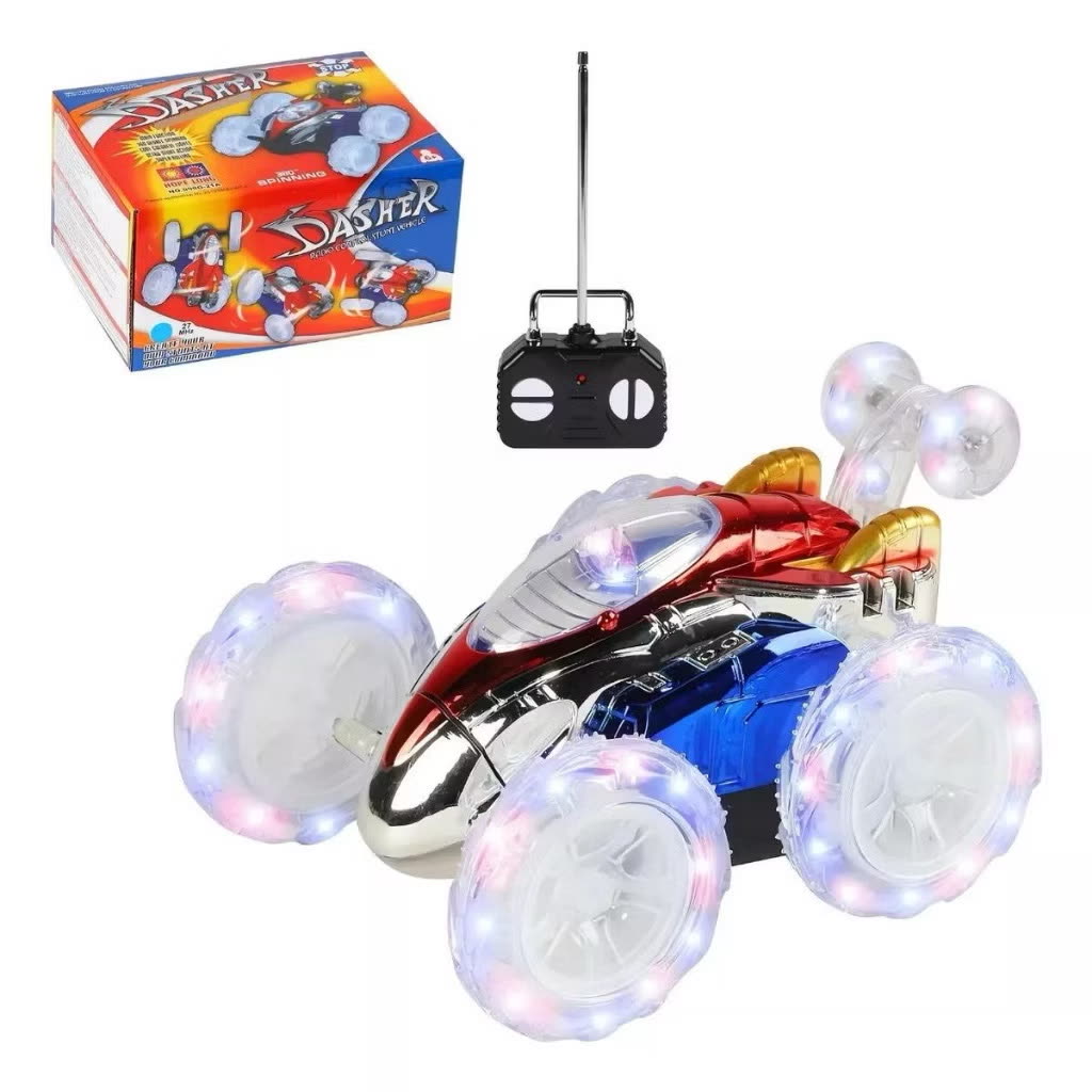 Carrinho Controle Remoto Maluco 360° com LED